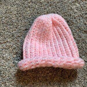 Pink sparkly hat